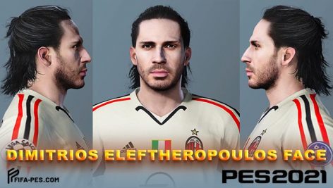 PES 2021 Dimitrios Eleftheropoulos Face