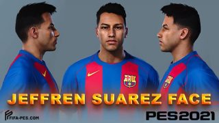PES 2021 Jeffren Suarez Face FC Barcelona 2008–2011