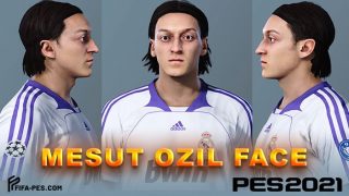 Mesut Ozil face