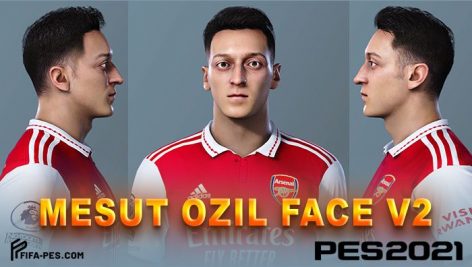 Mesut Ozil face V2